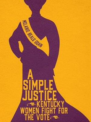 cover image of A Simple Justice